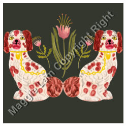 Porcelain Dogs Collection Design